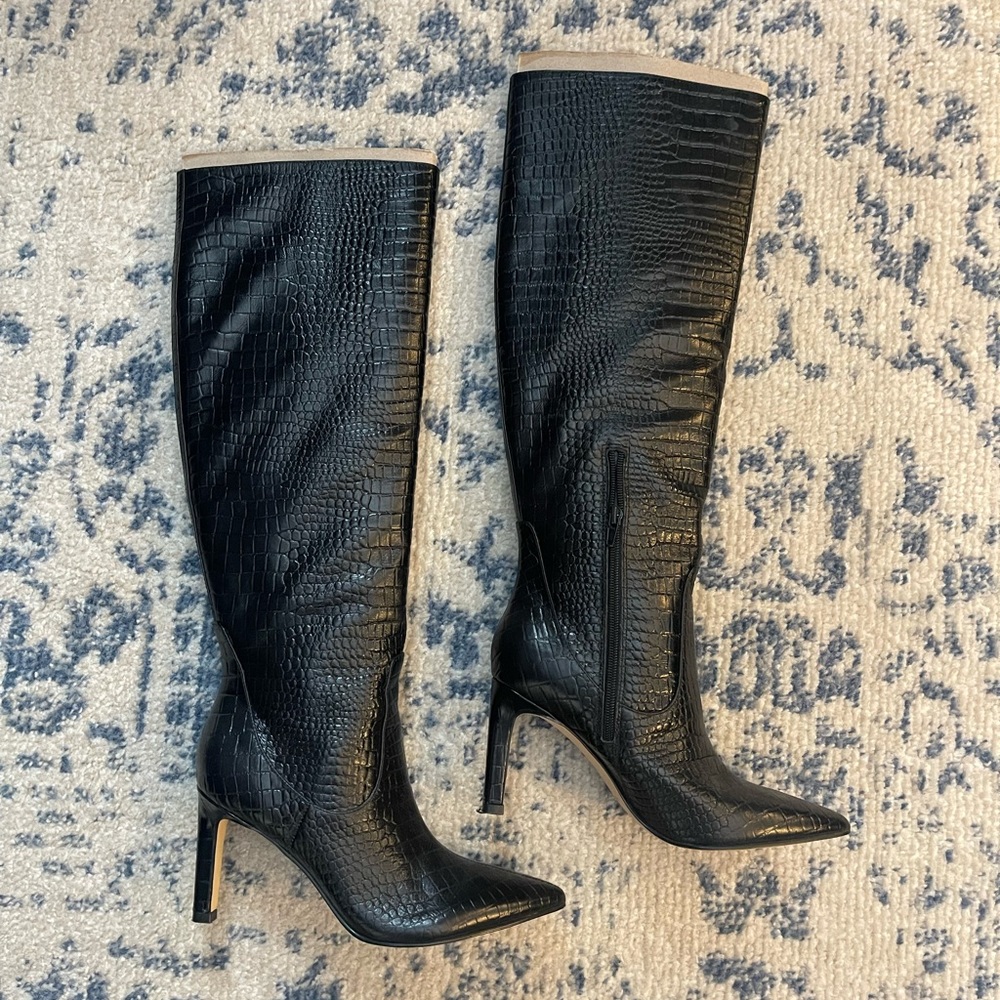 Nine West Knee High Black boots
